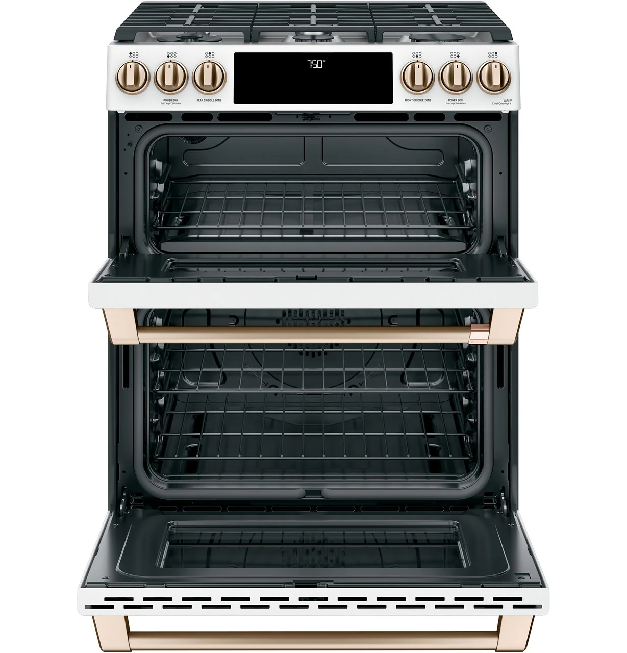 CAFÉ™ 30" Smart Slide-In, Front-Control, Gas Double-Oven Range with Convection - Image 10