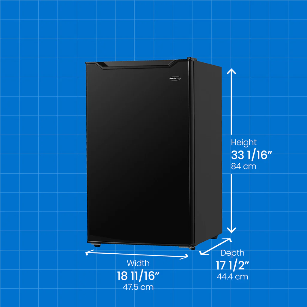 Danby 3.2 cu. ft. Compact Fridge in Black - Image 8