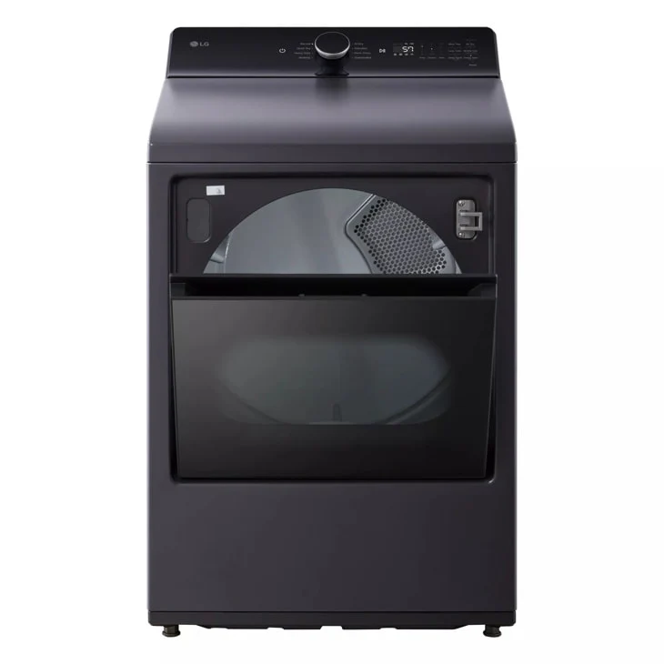7.3 cu. ft. Ultra Large Capacity Rear Control Electric Dryer with LG EasyLoad™ Door and AI Sensing - Image 6