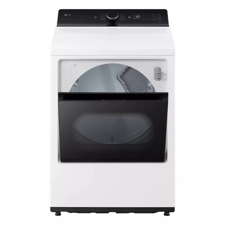 7.3 cu. ft. Ultra Large Capacity Rear Control Electric Dryer with LG EasyLoad™ Door and AI Sensing - Image 6
