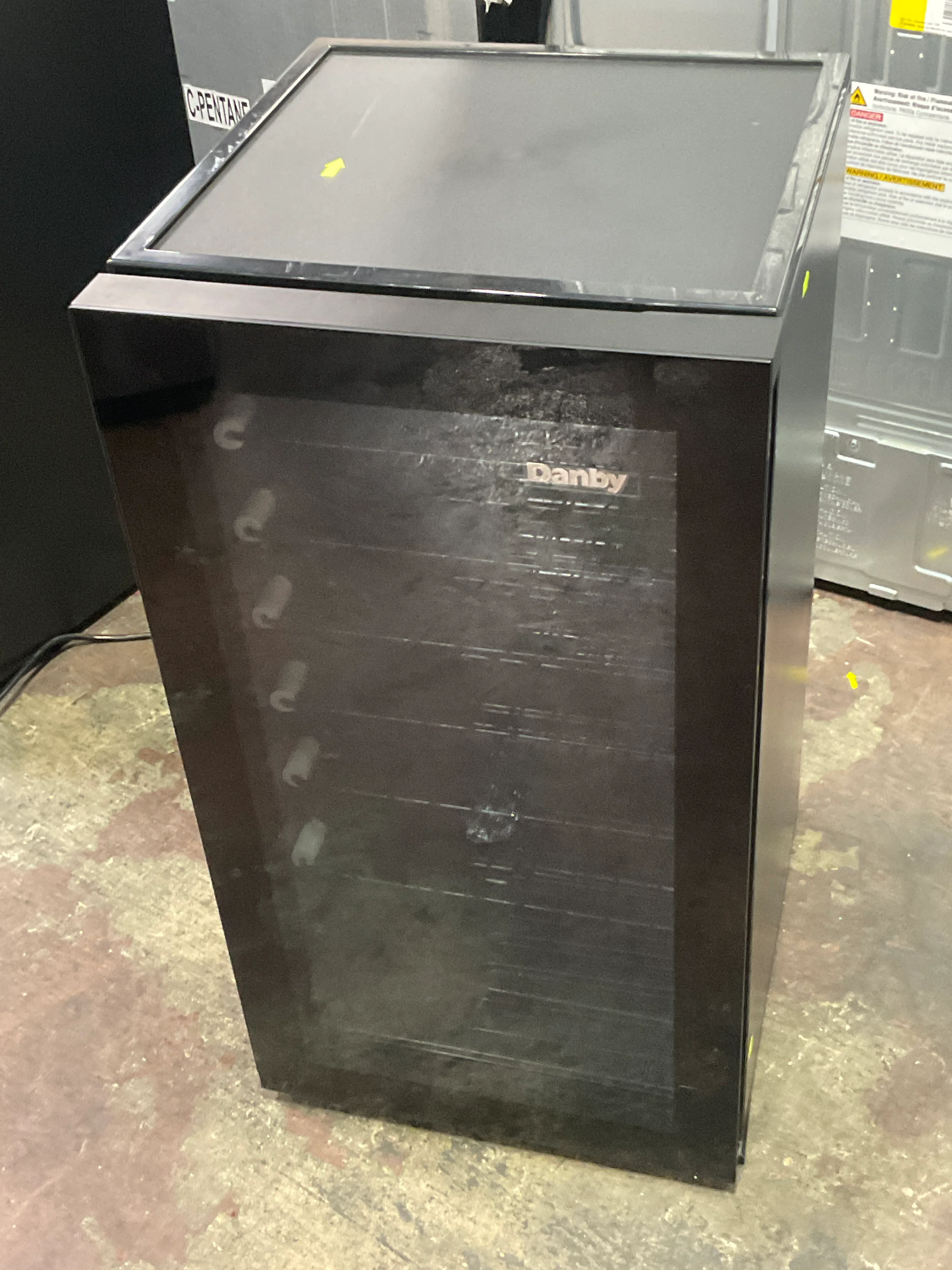 Danby 36 Bottle Free-Standing Wine Cooler in Black - Image 11