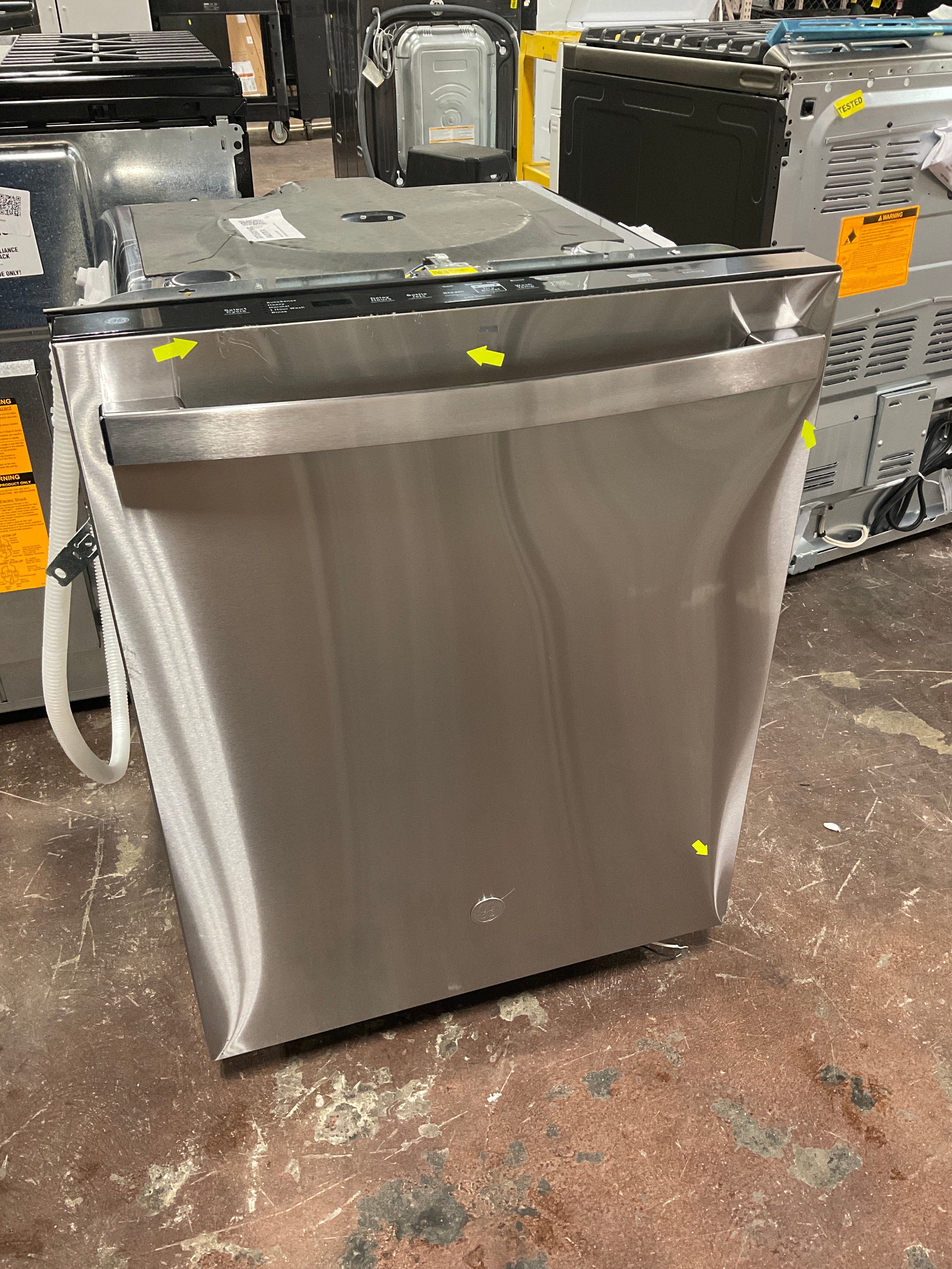 GE® ENERGY STAR® Fingerprint Resistant Top Control with Stainless Steel Interior Dishwasher with Sanitize Cycle - Image 8