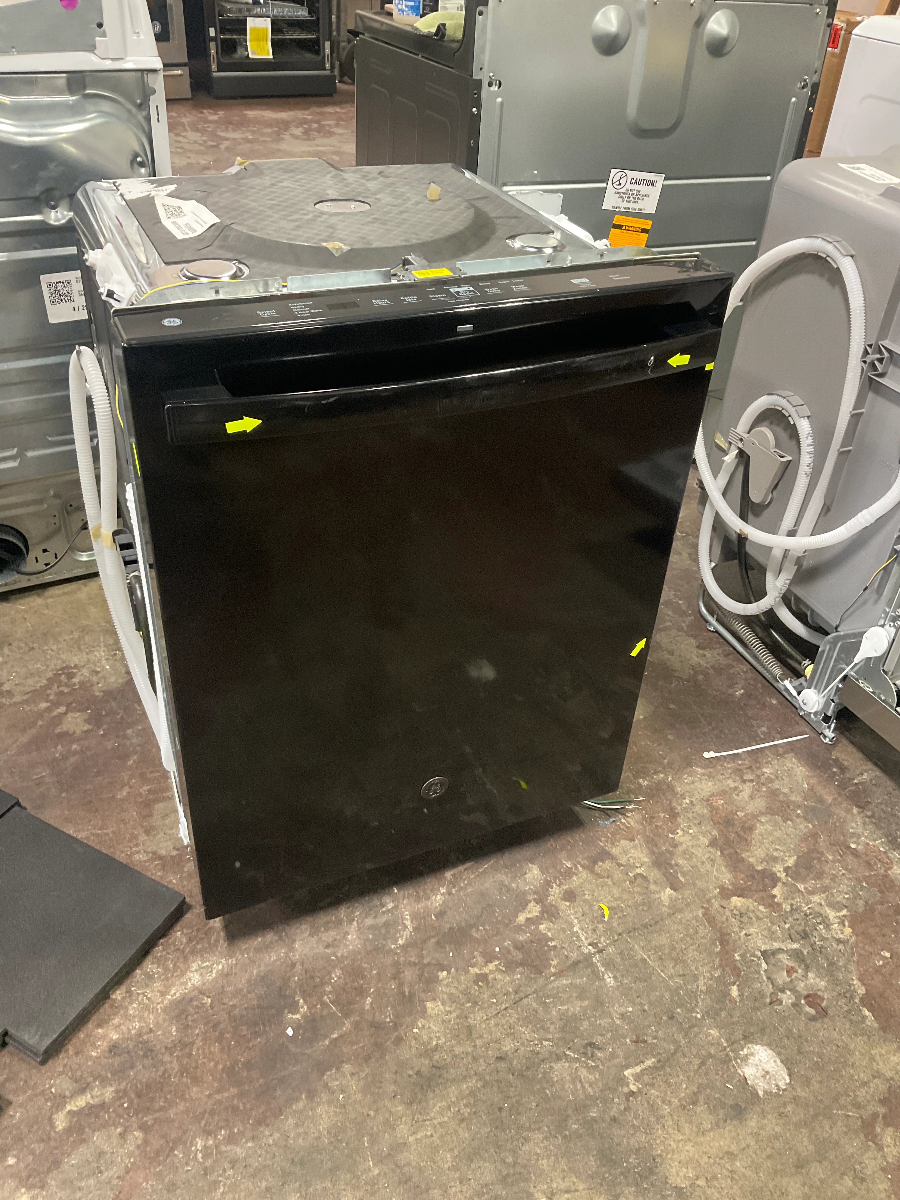 GE® ENERGY STAR® Top Control with Stainless Steel Interior Dishwasher with Sanitize Cycle - Image 7