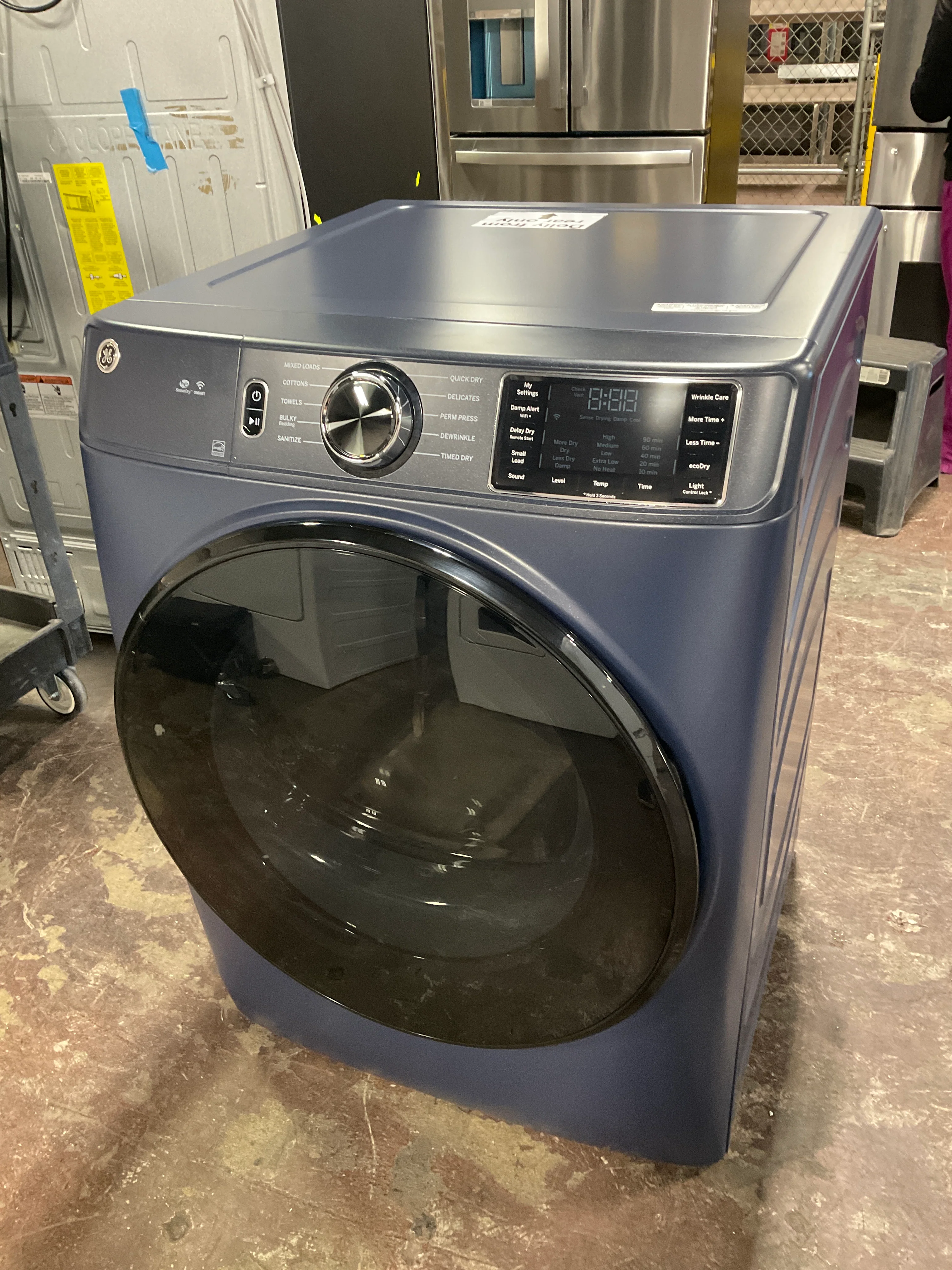 GE GE® ENERGY STAR® 7.8 cu. ft. Capacity Smart Front Load Electric Dryer with Sanitize Cycle - Image 11