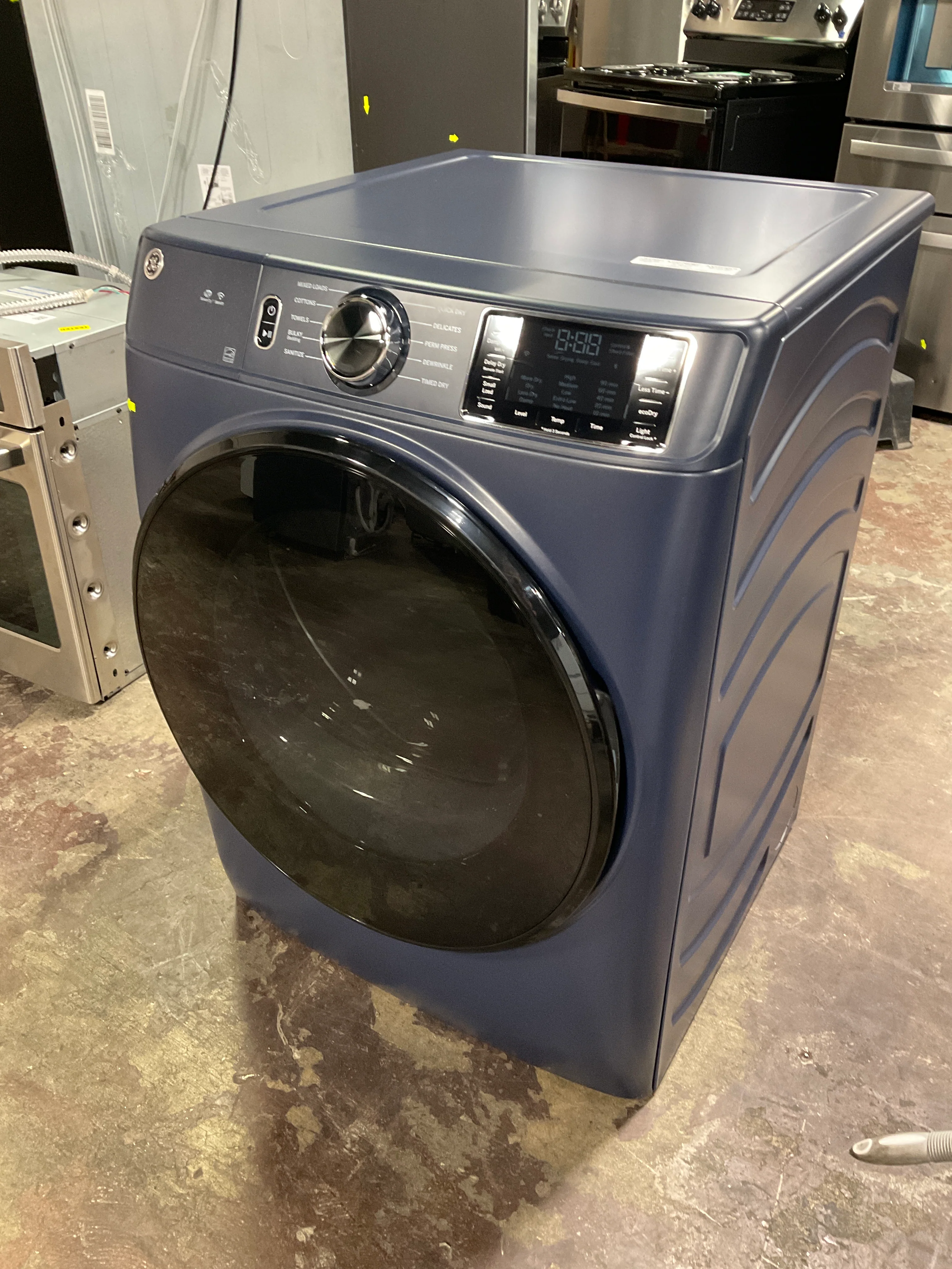 GE GE® ENERGY STAR® 7.8 cu. ft. Capacity Smart Front Load Electric Dryer with Sanitize Cycle - Image 13