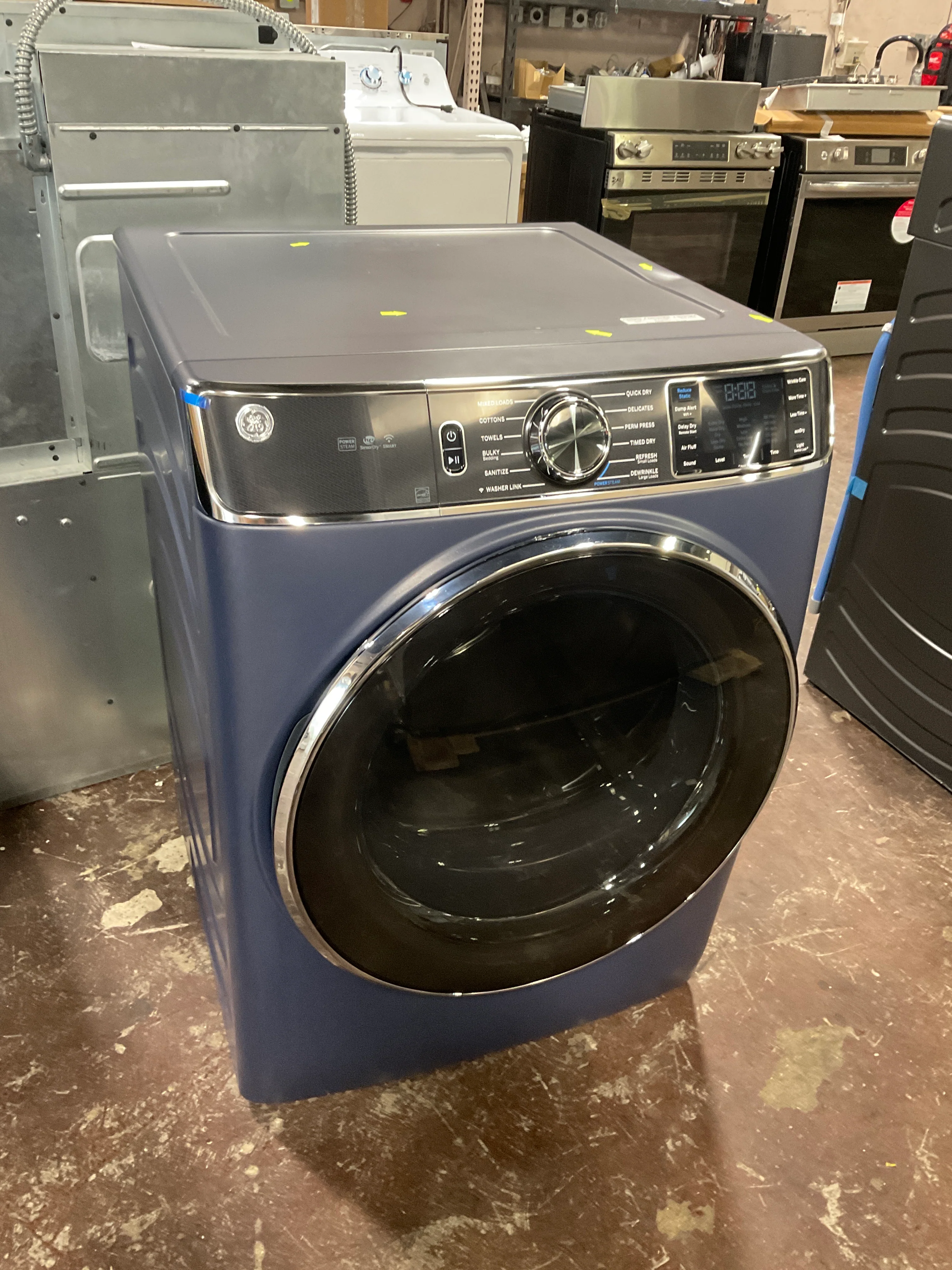 GE® ENERGY STAR® 7.8 cu. ft. Capacity Smart Front Load Electric Dryer with Steam and Sanitize Cycle - Image 6