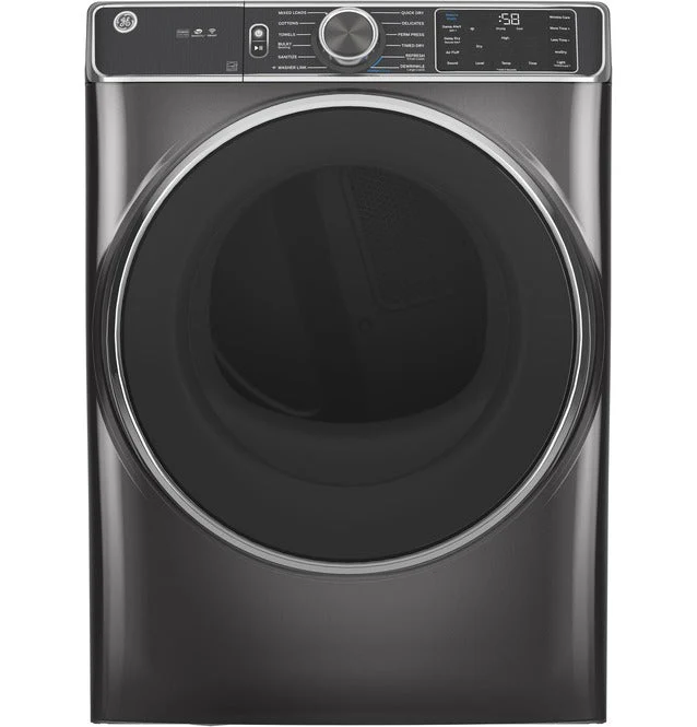 GE® 7.8 cu. ft. Capacity Smart Front Load Gas Dryer with Steam and Sanitize Cycle - Image 3