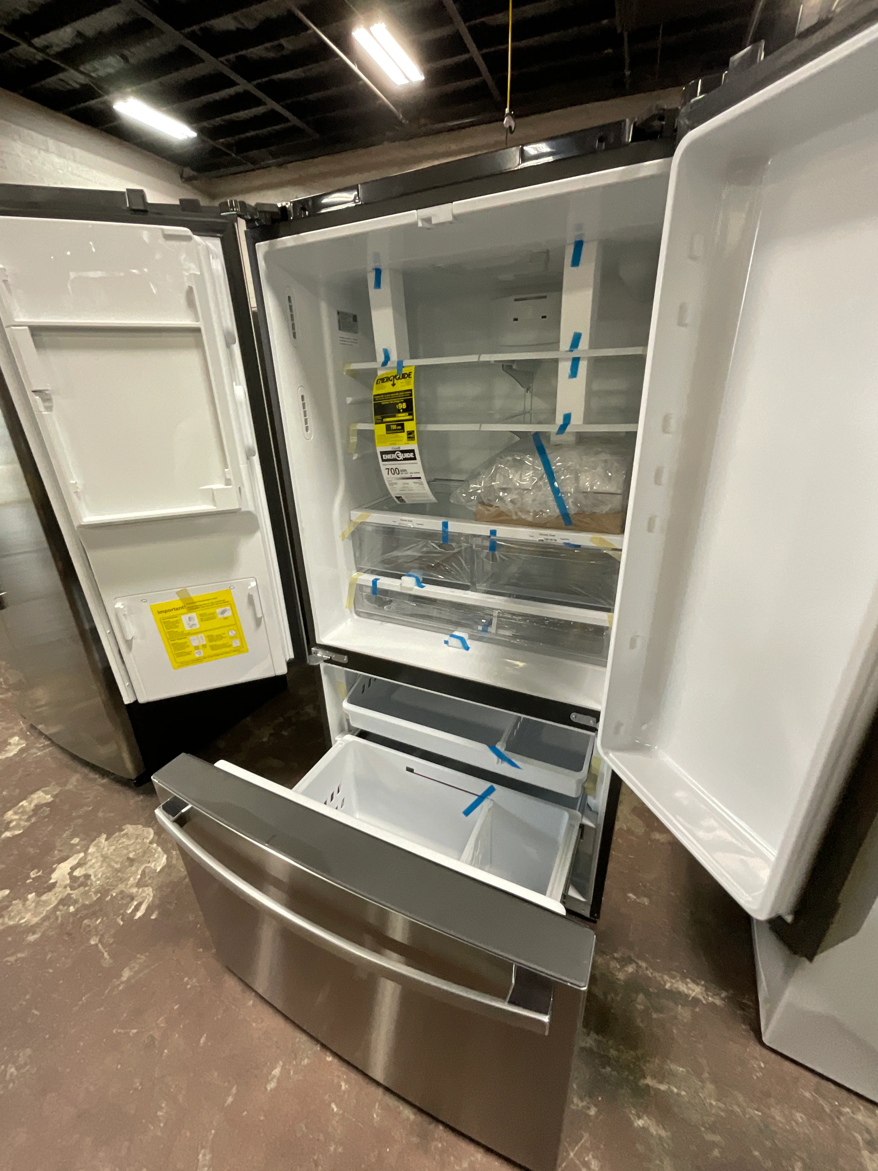 GE ENERGY STAR 25.7 Cu. Ft. Fingerprint Resistant French-Door Refrigerator - Image 16