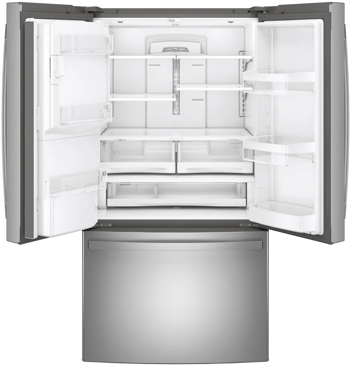 GE® ENERGY STAR® 27.7 Cu. Ft. Fingerprint Resistant French-Door Refrigerator - Image 3