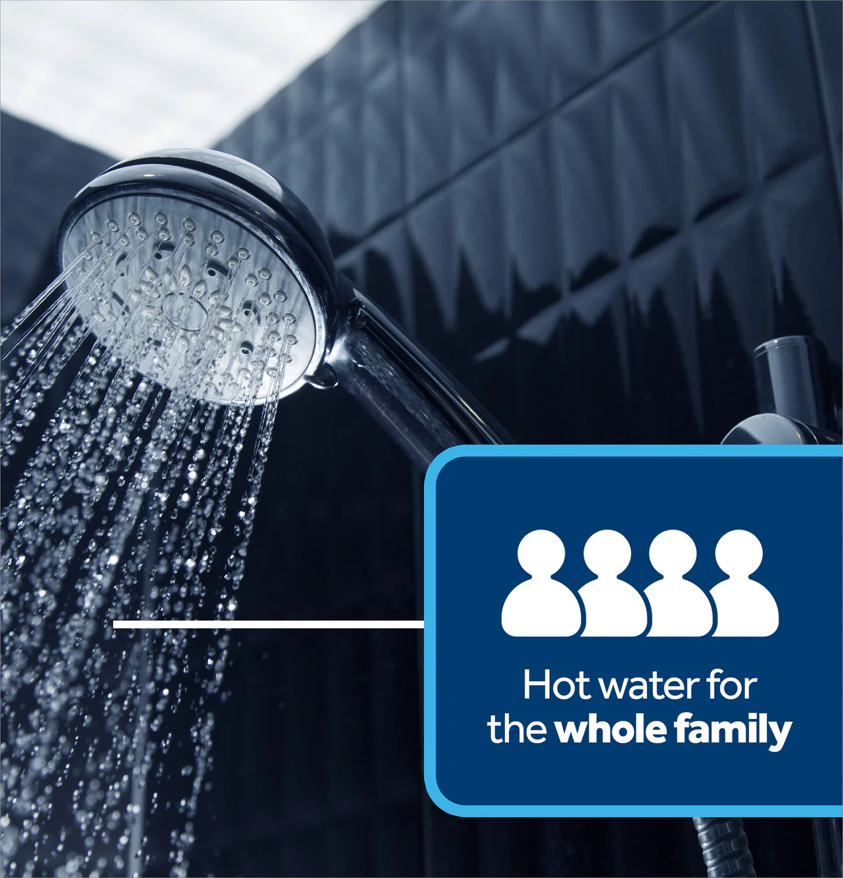 GE RealMAX Choice 40-Gallon Short Natural Gas Power Vent Low-NOx Water Heater - Image 4