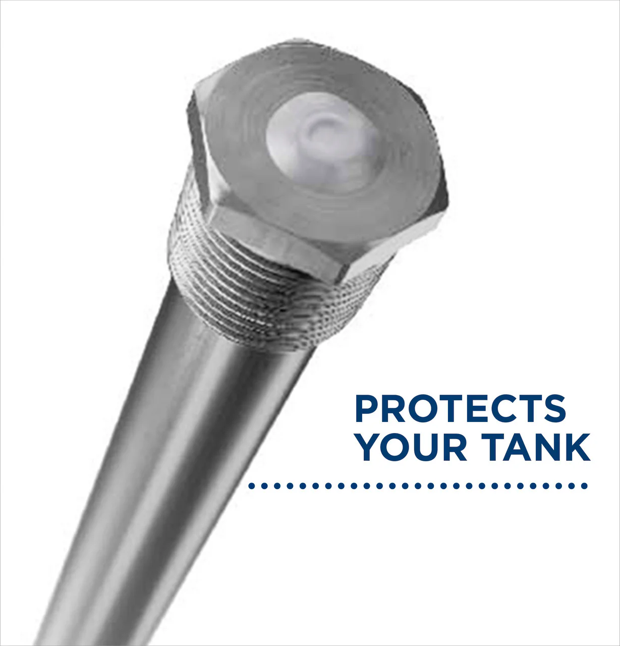 GE RealMAX Platinum 40-Gallon Tall Natural Gas Atmospheric Water Heater - Image 4