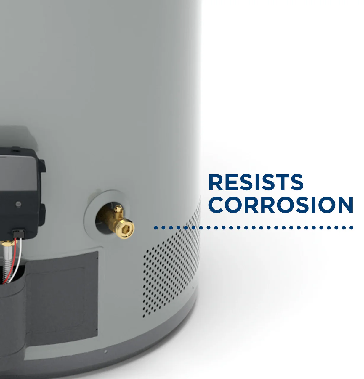 GE RealMAX Choice 50-Gallon Tall Natural Gas Atmospheric Water Heater - Image 5