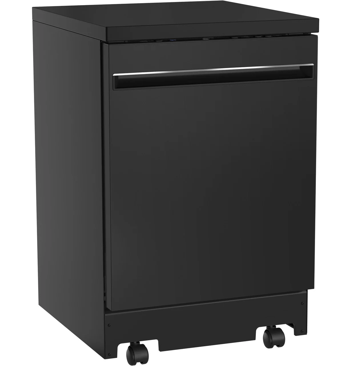 GE® ENERGY STAR® 24" Stainless Steel Interior Portable Dishwasher with Sanitize Cycle - Image 3