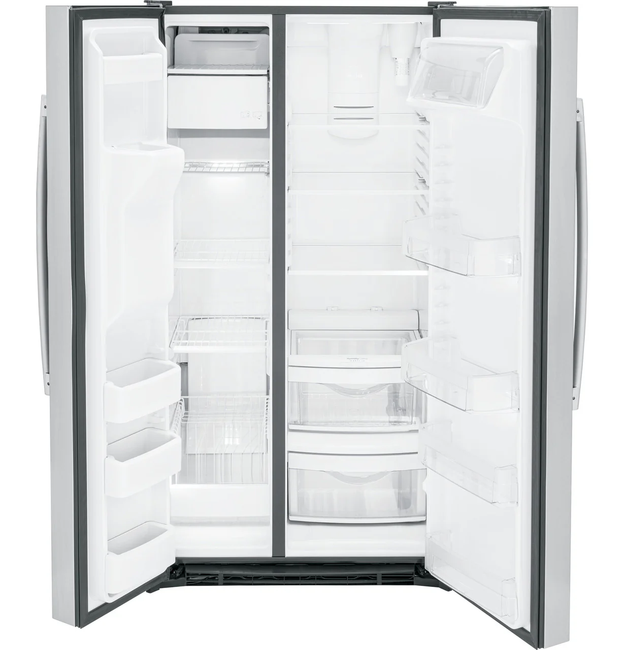 GE 25.3 Cu. Ft. Side-By-Side Refrigerator - Image 3