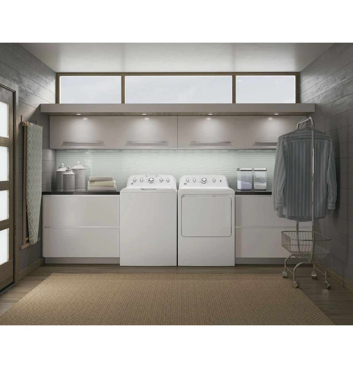 GE® 7.2 cu. ft. Capacity aluminized alloy drum Gas Dryer - Image 5