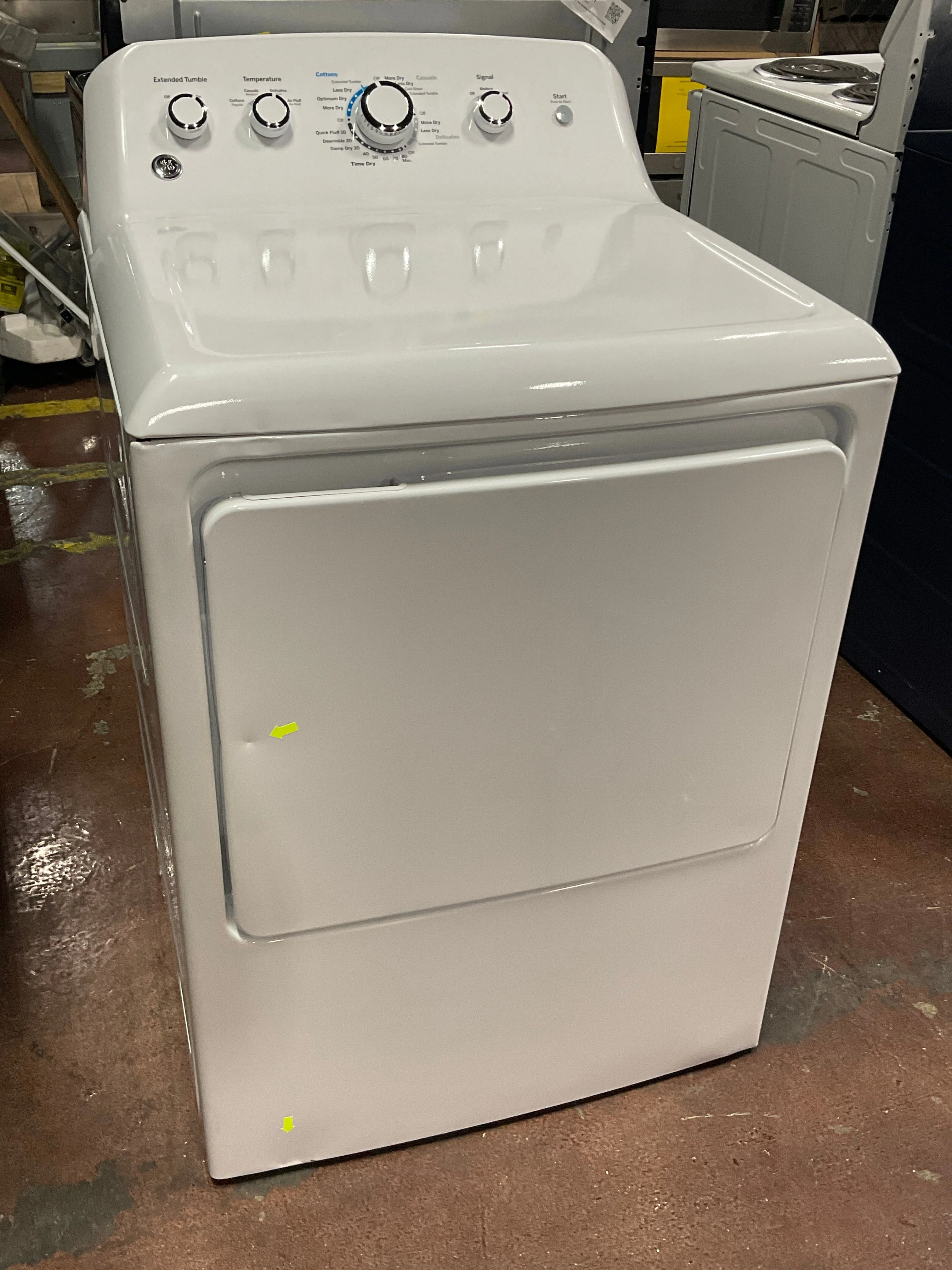 GE® 7.2 cu. ft. Capacity aluminized alloy drum Gas Dryer - Image 7