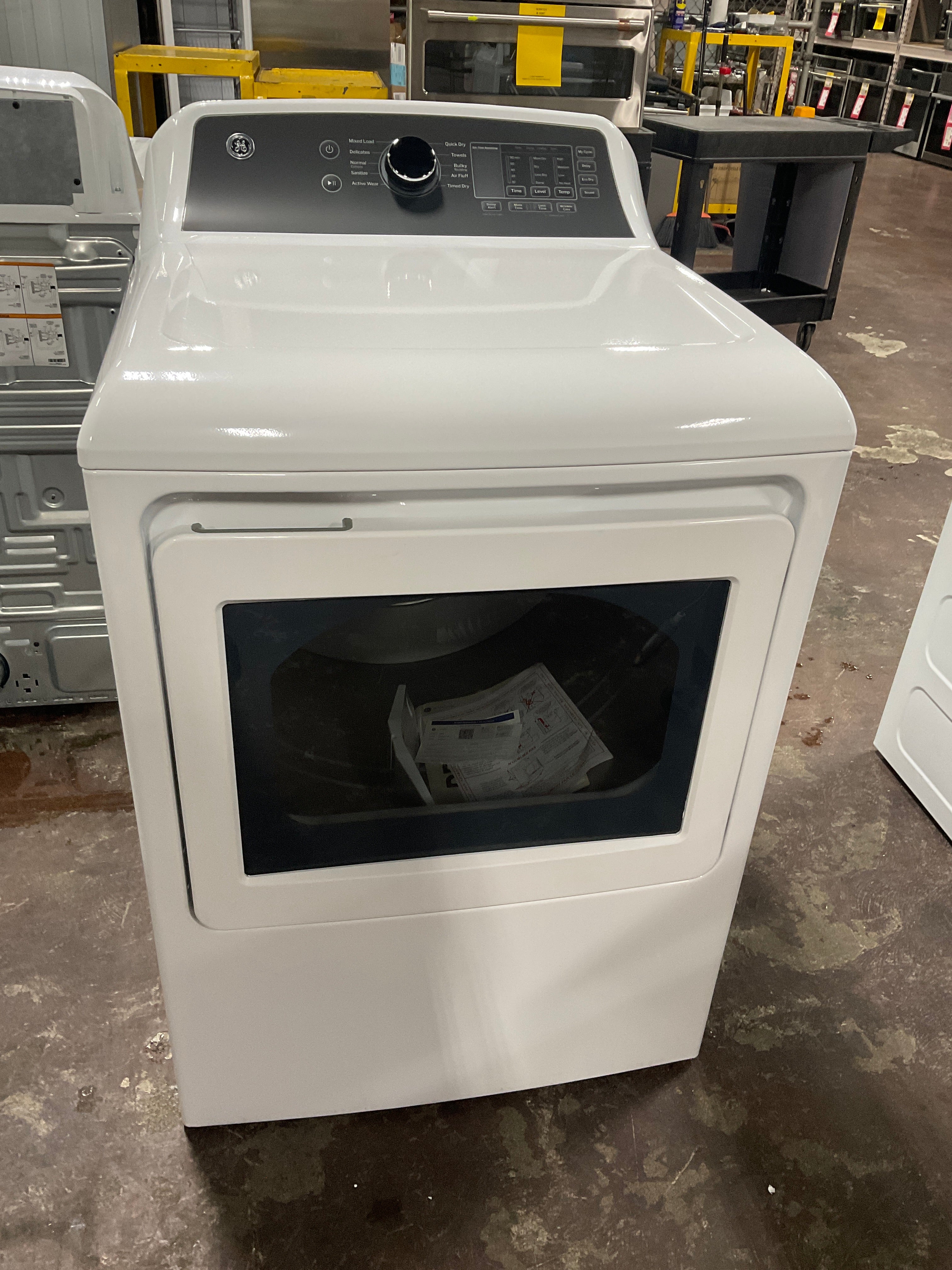 GE® 7.4 cu. ft. Capacity Electric Dryer with Up To 120 ft. Venting and Sensor Dry - Image 14