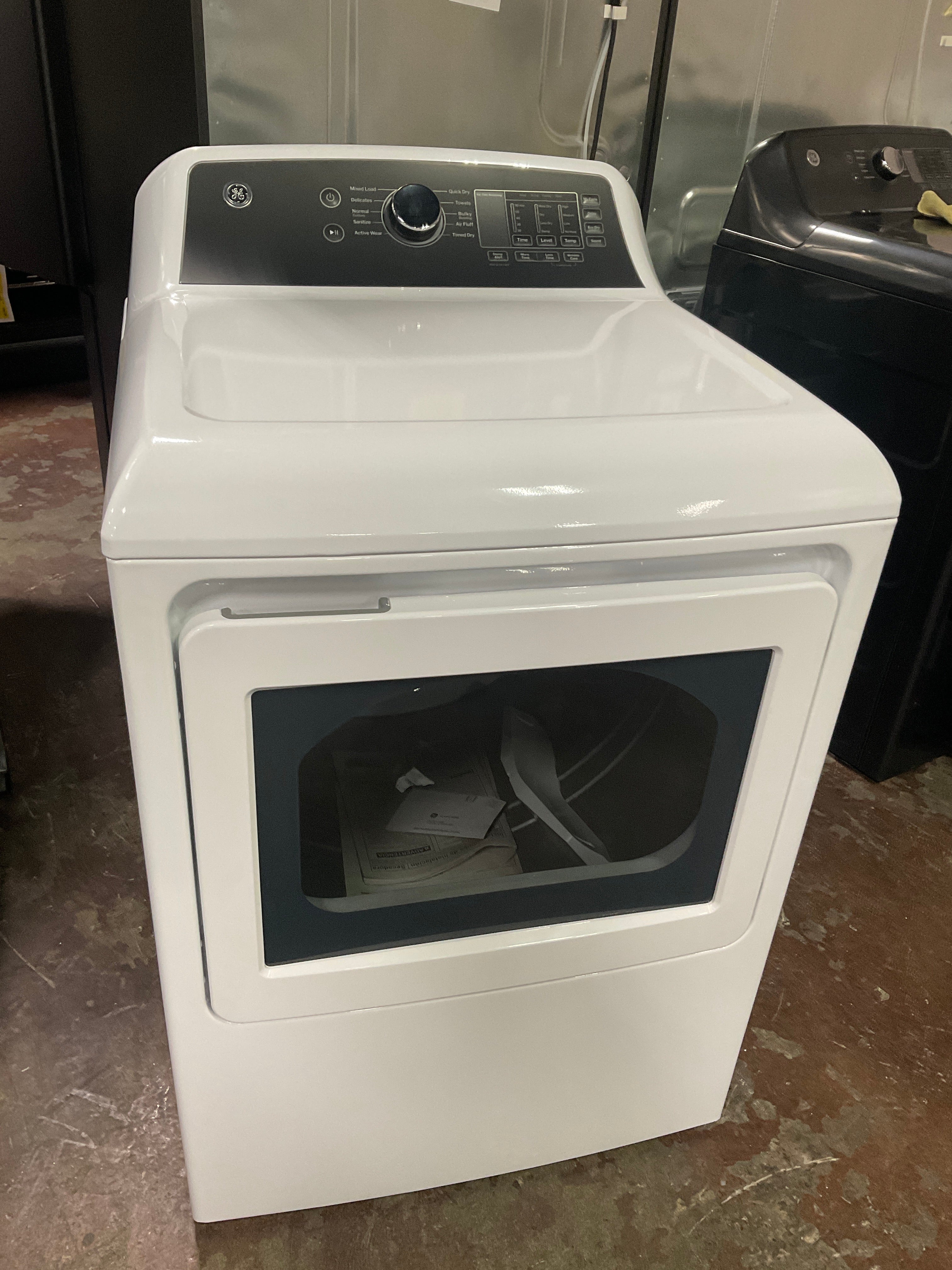 GE® 7.4 cu. ft. Capacity Electric Dryer with Up To 120 ft. Venting and Sensor Dry - Image 15