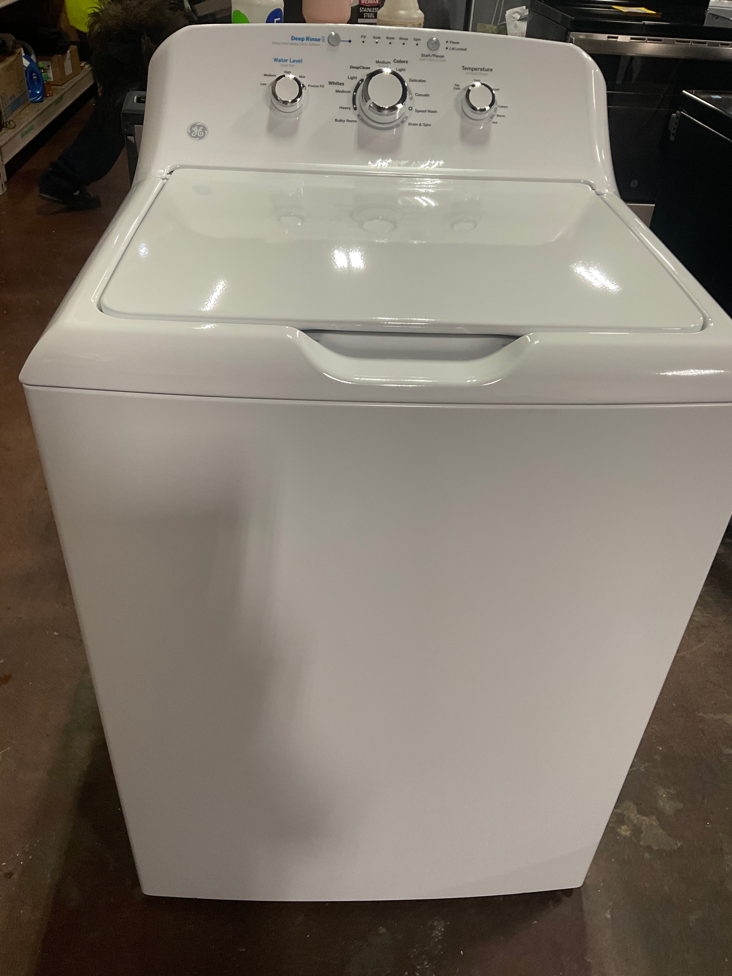 GE® 4.0 cu. ft. Capacity Washer with Stainless Steel Basket and Water Level Control - Image 19