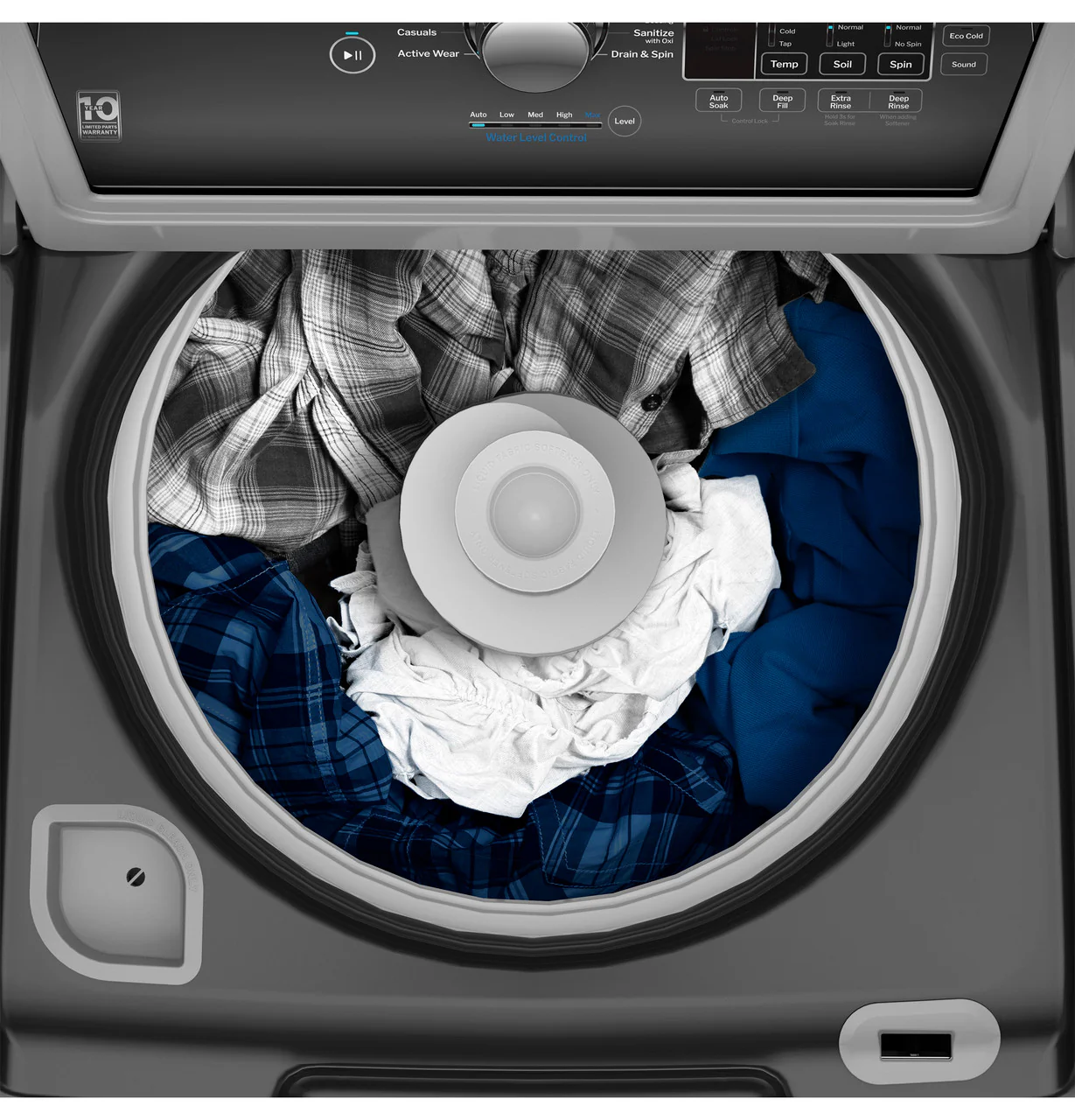 GE® 4.5 cu. ft. Capacity Washer with Water Level Control - Image 5