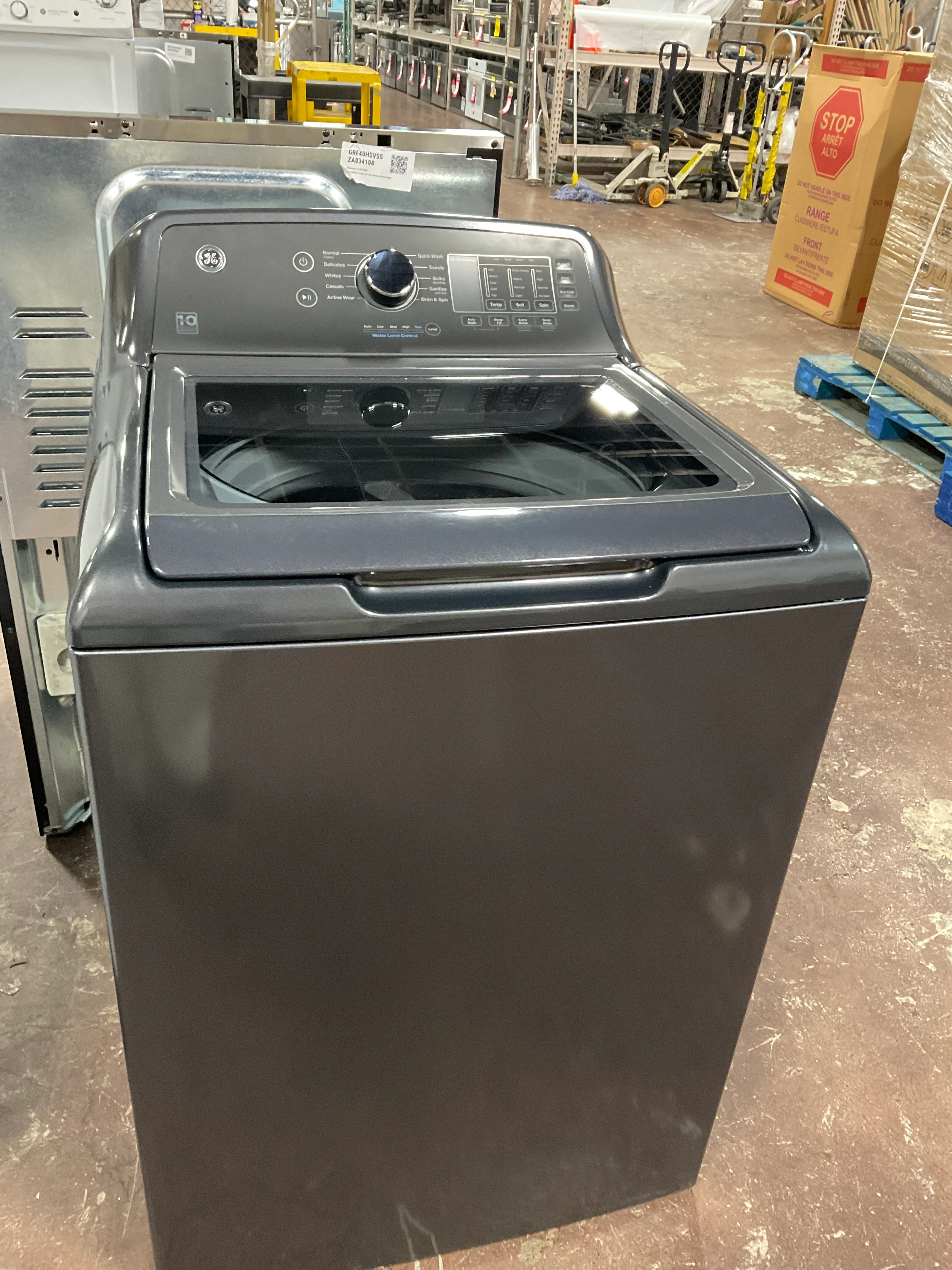 GE® 4.5 cu. ft. Capacity Washer with Water Level Control - Image 8