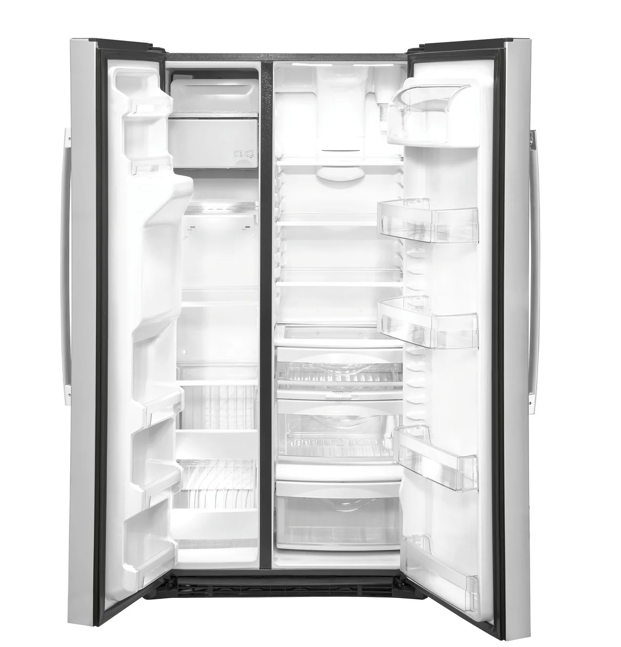 GE 21.8 Cu. Ft. Counter-Depth Fingerprint Resistant Side-By-Side Refrigerator - Image 5