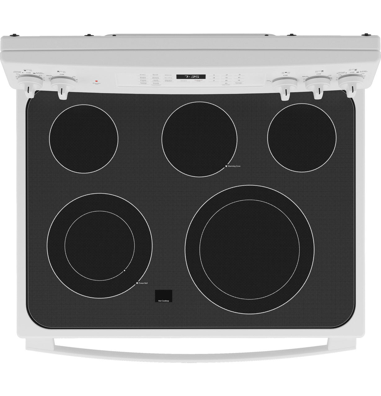 GE® 30" Free-Standing Electric Convection Range with No Preheat Air Fry - Image 5