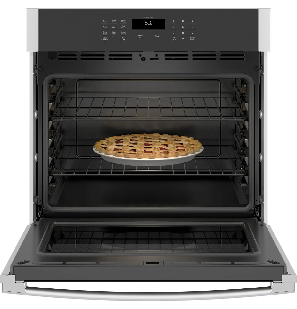 GE® 30" Smart Built-In Self-Clean Single Wall Oven - Image 4
