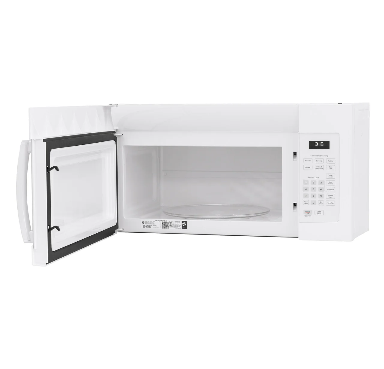 GE® 1.6 Cu. Ft. Over-the-Range Microwave Oven - Image 3