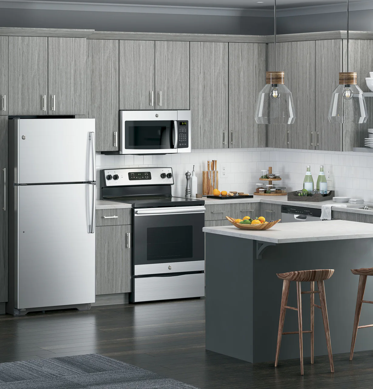 GE® 1.6 Cu. Ft. Over-the-Range Microwave Oven - Image 5