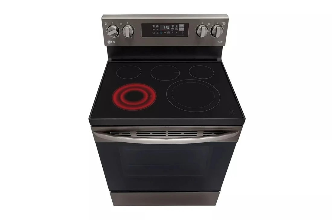 6.3 cu ft. Smart Wi-Fi Enabled Fan Convection Electric Range with Air Fry & EasyClean® - Image 9