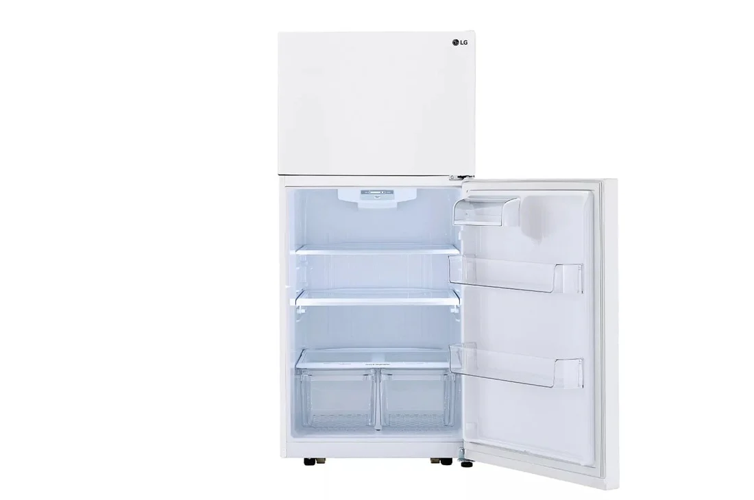 LG 30-inch Wide Top Freezer Refrigerator - 20 cu. ft. - LTCS20020W - Image 6