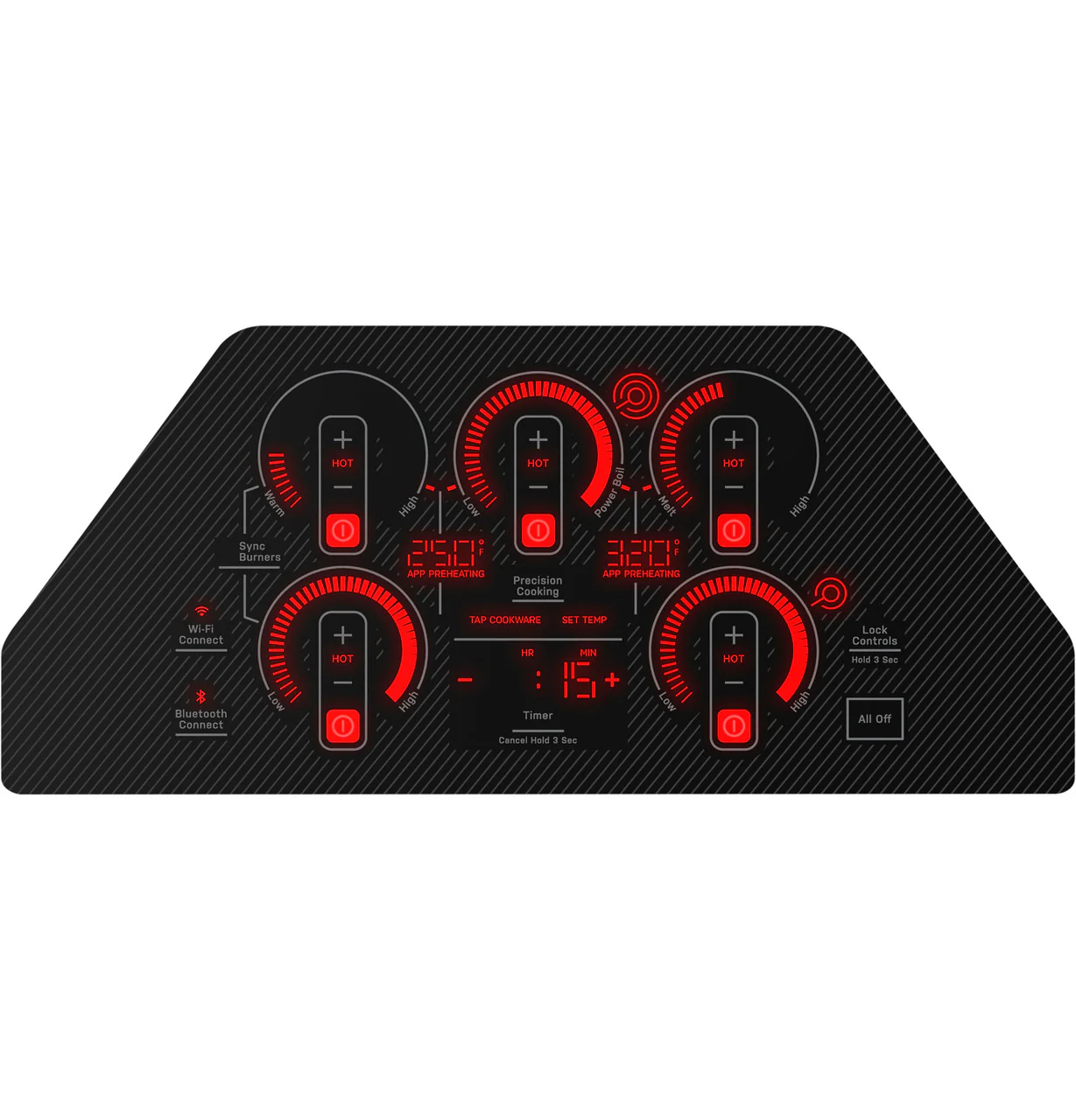 GE Profile™ 30" Built-In Touch Control Electric Cooktop - Image 5