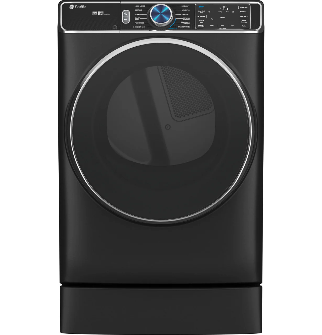 GE Profile™ ENERGY STAR® 7.8 cu. ft. Capacity Smart Front Load Electric Dryer with Steam and Sanitize Cycle - Image 4