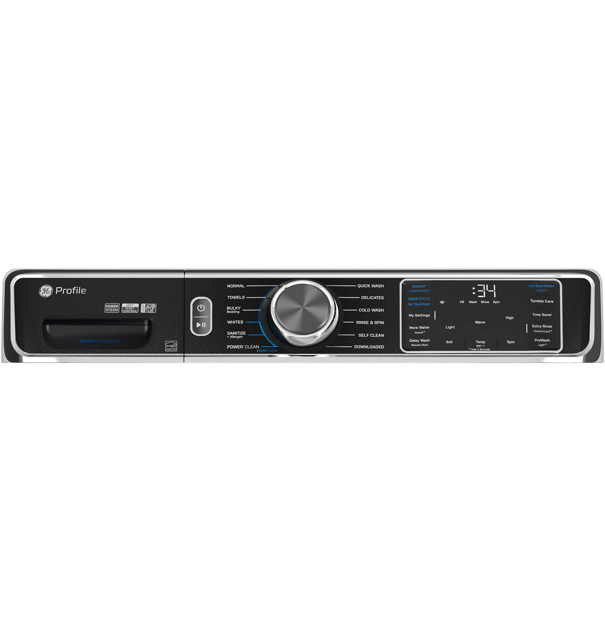 GE Profile™ 5.3 cu. ft. Capacity Smart Front Load ENERGY STAR® Washer with UltraFresh™ Vent System+ with OdorBlock™ - Image 3