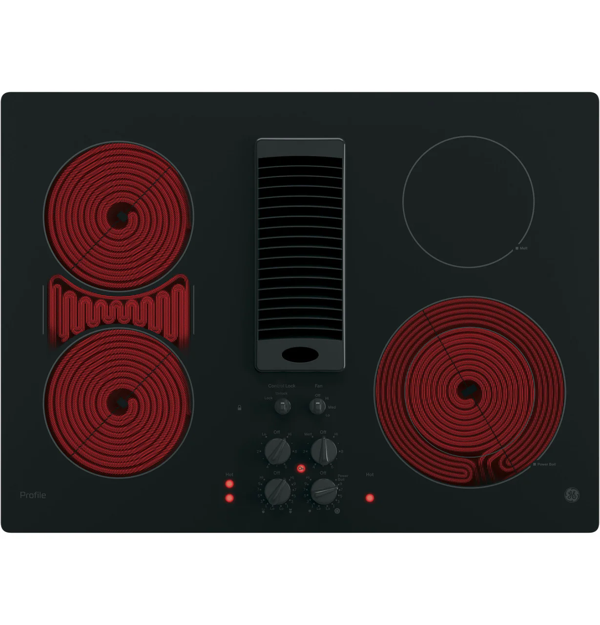 GE Profile™ 30" Downdraft Electric Cooktop - Image 3