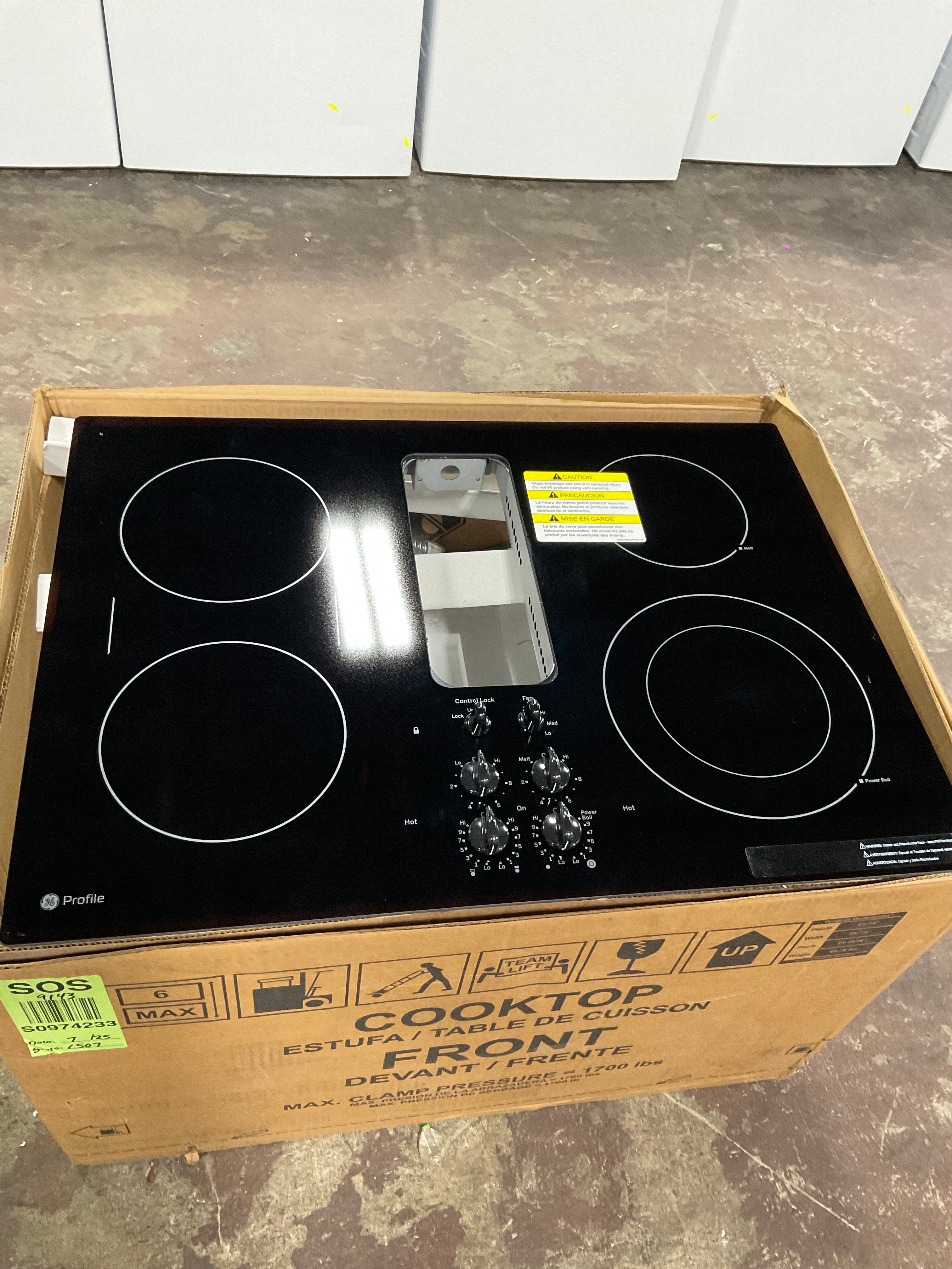 GE Profile™ 30" Downdraft Electric Cooktop - Image 6