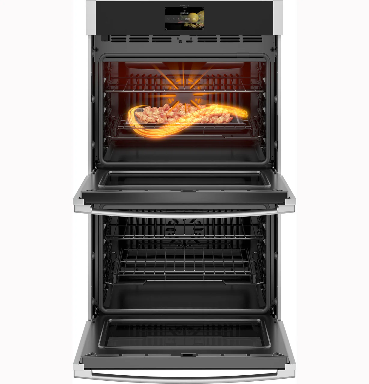 GE Profile™ 30" Smart Built-In Convection Double Wall Oven with No Preheat Air Fry and Precision Cooking - Image 5