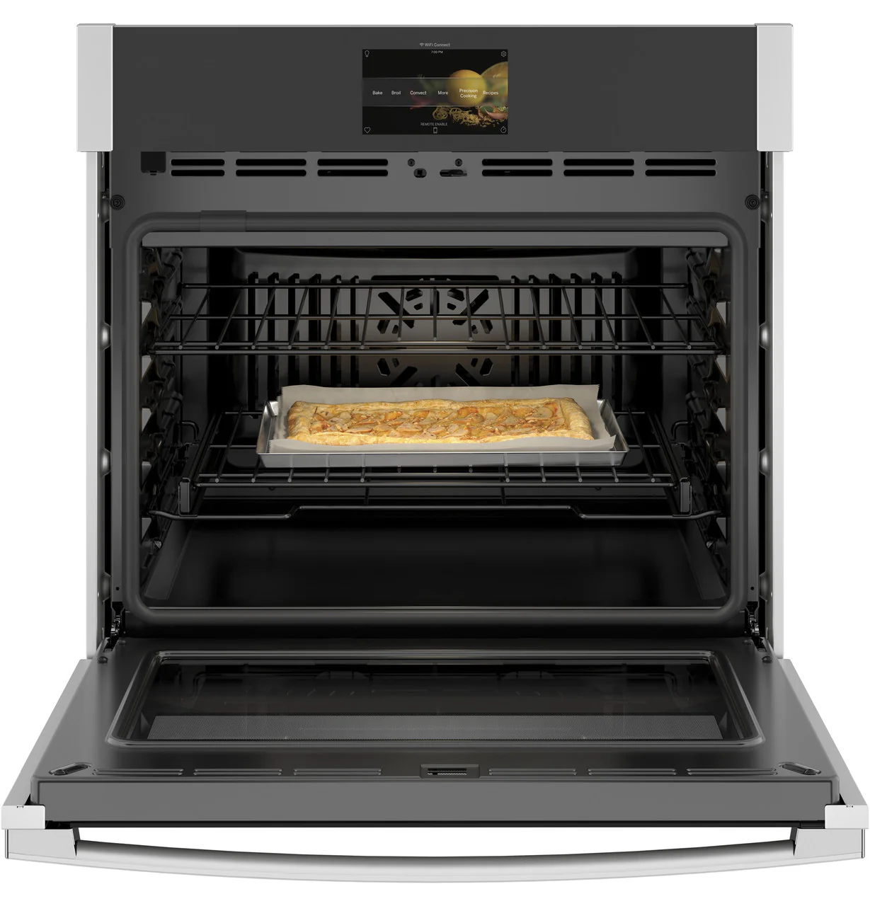 GE Profile™ 30" Smart Built-In Convection Single Wall Oven with No Preheat Air Fry and Precision Cooking - Image 4